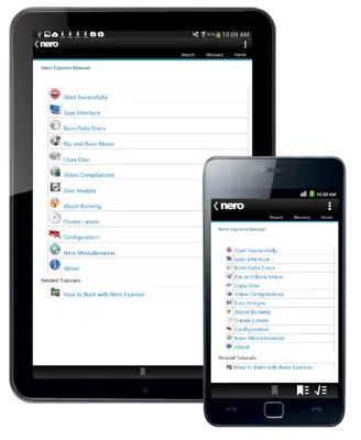 Nero Express Manual android App screenshot 3